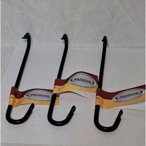 3 Panacea S-Hook Plant Hange, 8 In. Black Powder-Coated Wrought Iron  89409